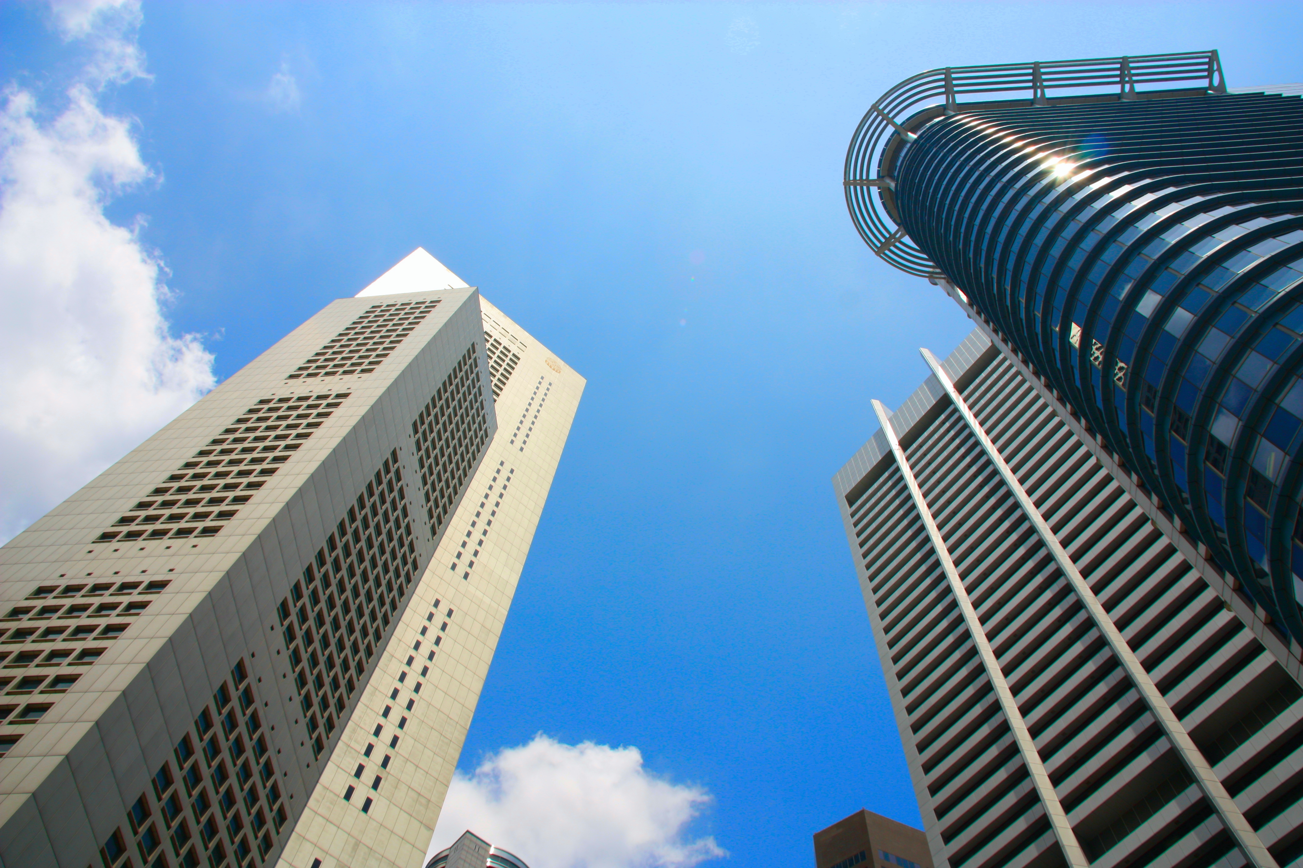 Chinatown Singapore historic district with heritage buildings and skyscrapers