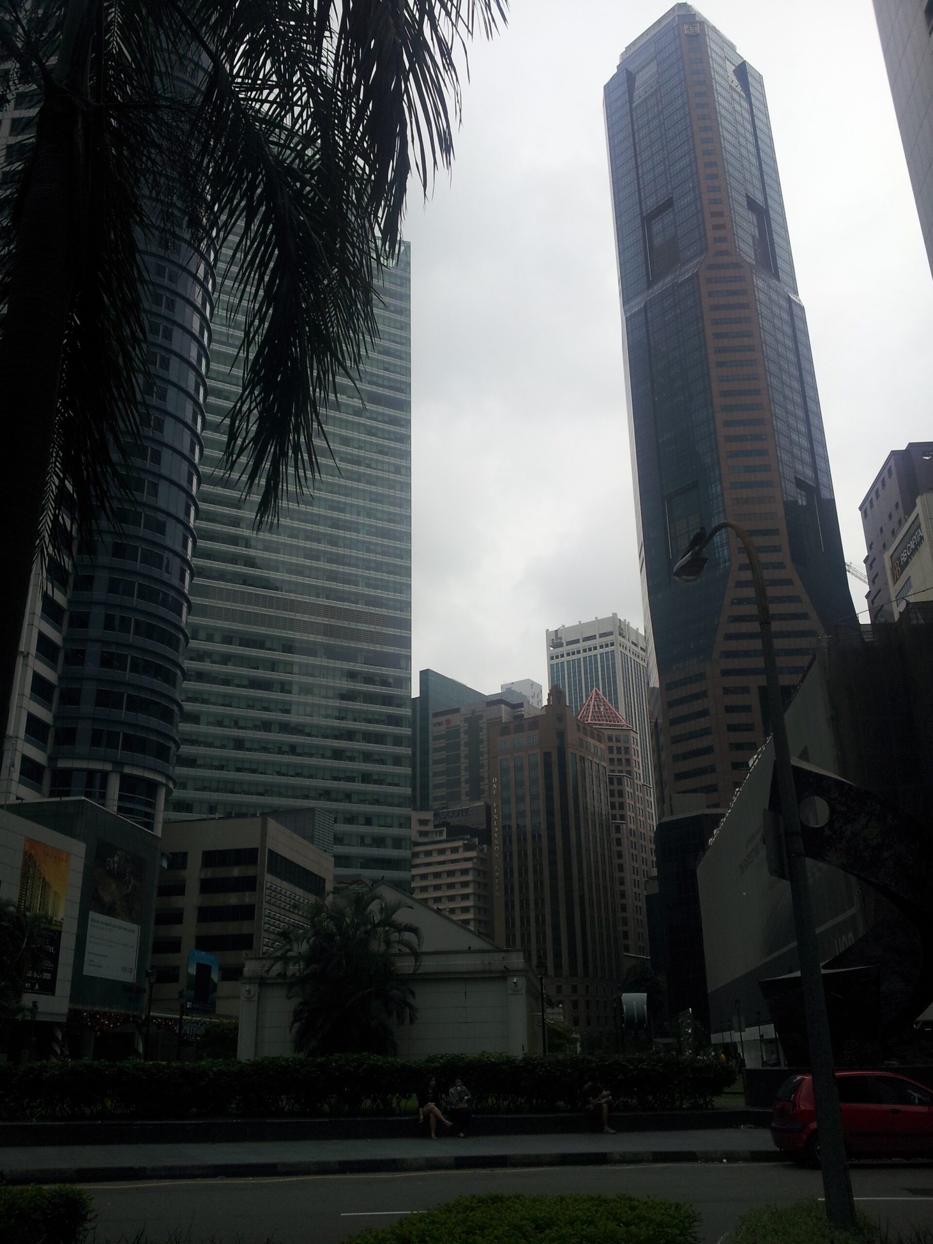 Tanjong Pagar Singapore CBD business district skyline