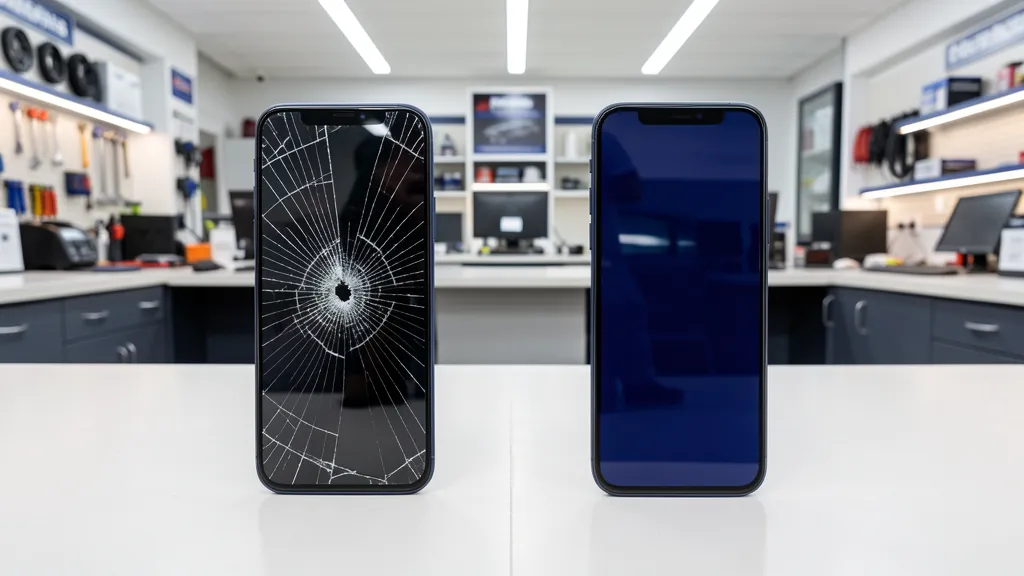 Phone repair versus replacement cost comparison decision guide Singapore