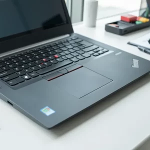 Lenovo ThinkPad hinge repair showing broken hinge mechanism