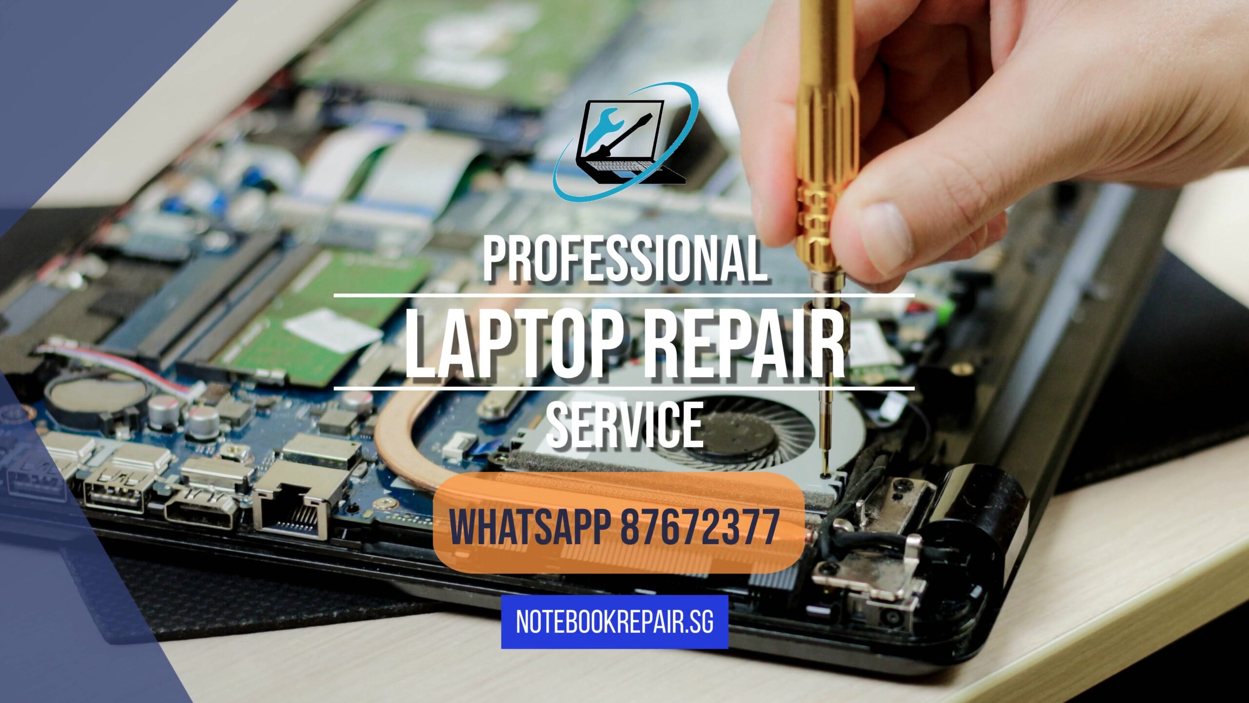 Laptop repair service at BreakFixNow Singapore