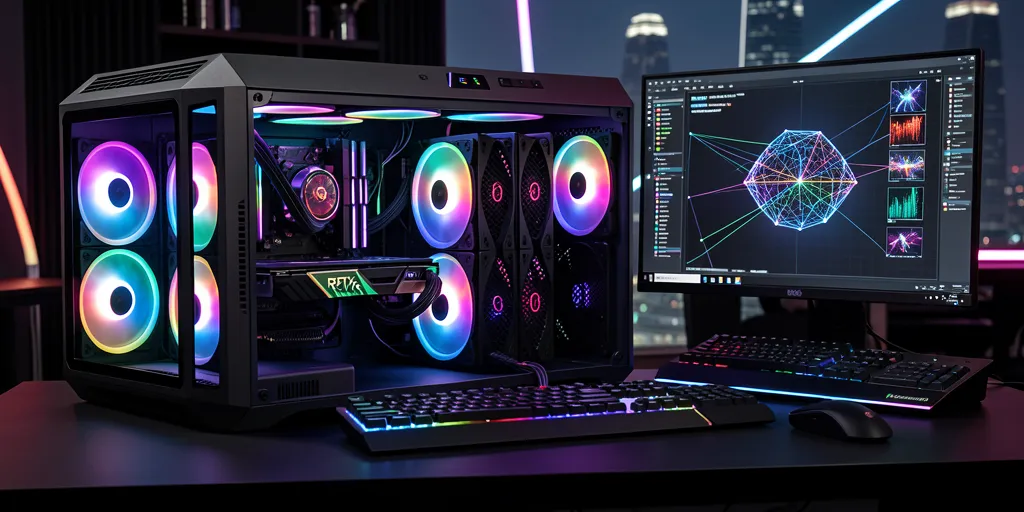 AI PC workstation build with RTX GPU for machine learning Singapore