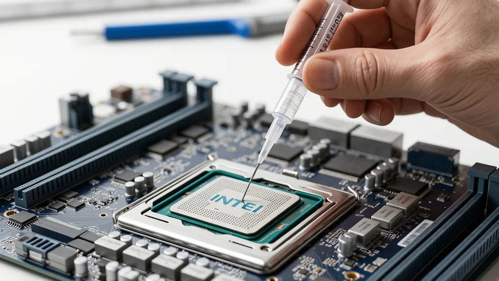 Thermal paste application on CPU and GPU β BreakFixNow Singapore