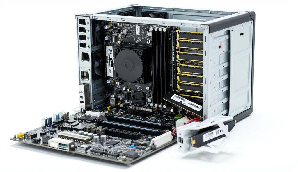 Desktop PC upgrade Singapore – RAM and SSD being installed – BreakFixNow